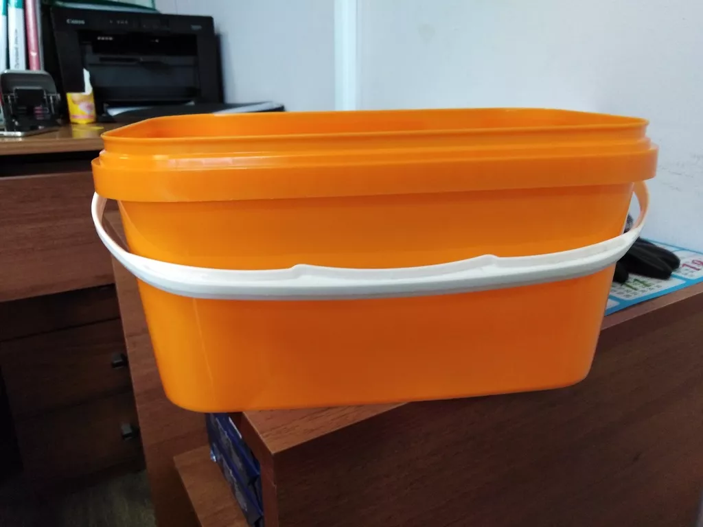 Фотография продукта Вёдра пластиковые прямоугольные 3,3 л