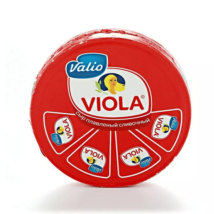 фотография продукта Сыр плав. виола  130 гр 10 (круг)