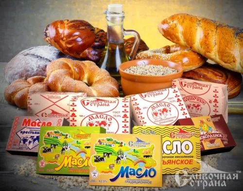 фотография продукта Масло сливочное и спреды оптом 72,...