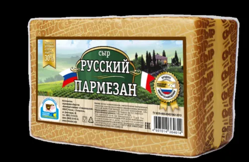 Фотография продукта Сыр «Русский пармезан» весовой 1 кг