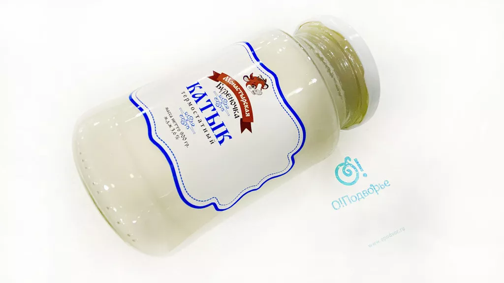 фотография продукта Катык "монастырская буреночка" 3,6% 0,9