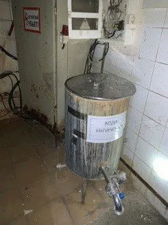 ёмкость для кипячоной воды. Молокозавод в Новосибирске