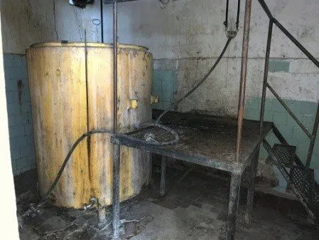 жиротопка. Молзавод в Новосибирске