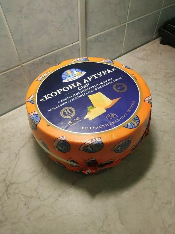 сыр голландский 45%(брус) (цена от 20т) в Москве 3