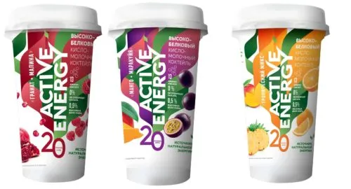 высокобелковые к/м кокт-ли Active Energy в Москве