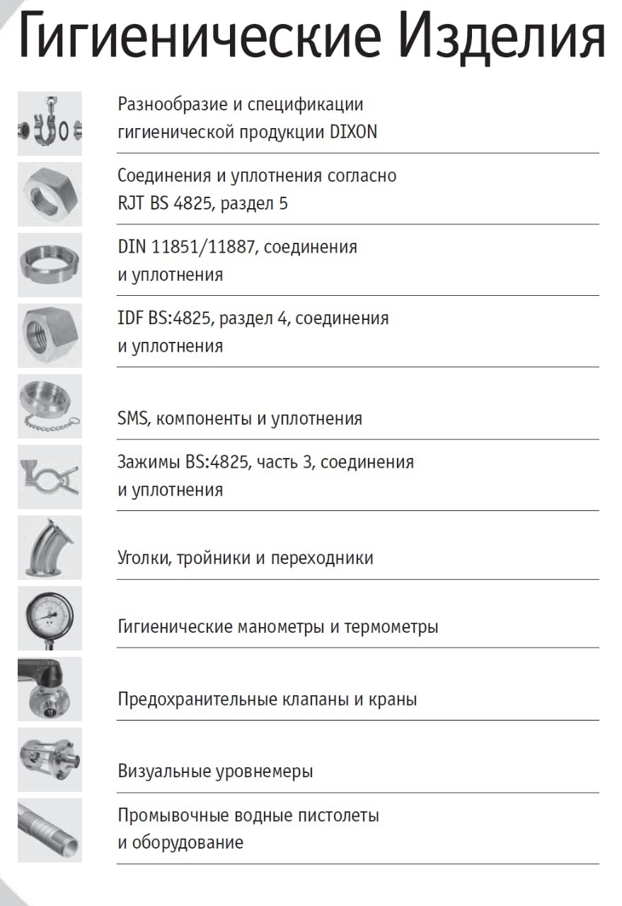 рукава / фитинги для пищевых применений в Чебоксарах