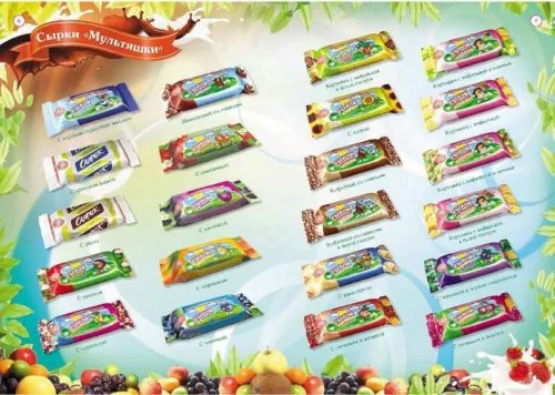 фотография продукта Глазированные сырки