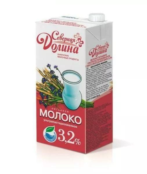 молоко ультрапаст. «северная долина»   в Ногинск