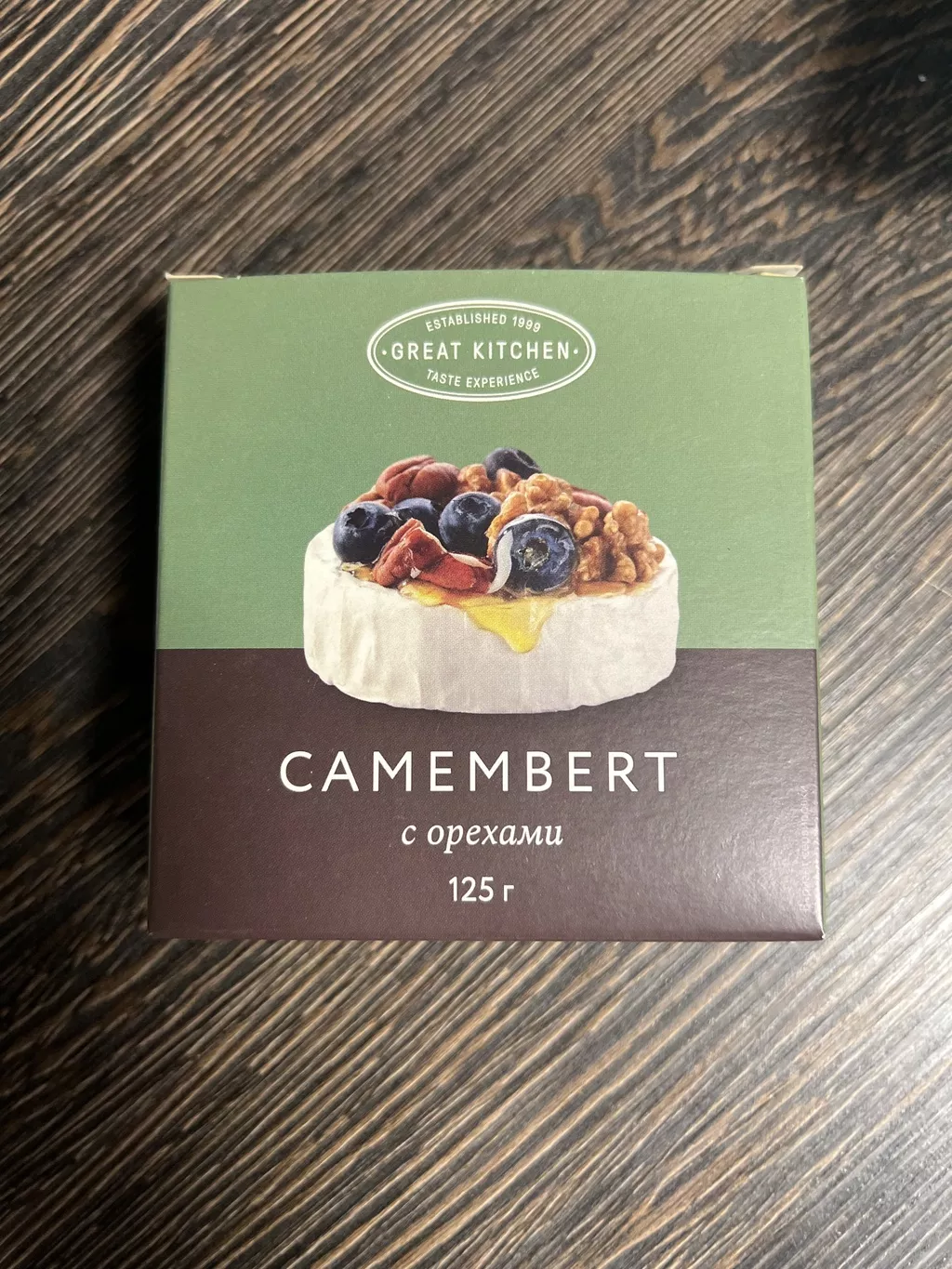 сыр камамбер 50%, 125г,тм 