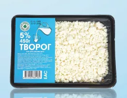 фотография продукта Творог 9% 450г лоток, 30 суток 