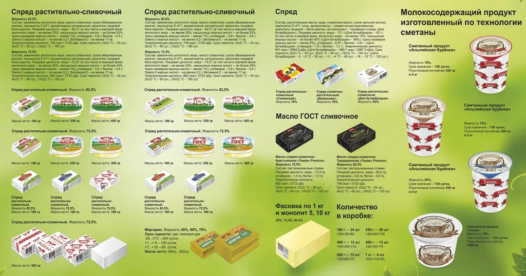 фотография продукта Спред растительно-сливочный 