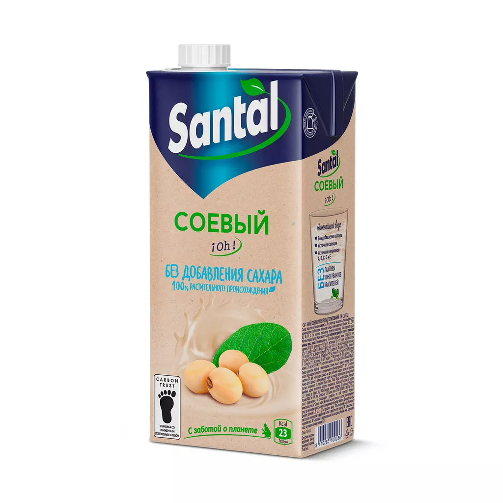 фотография продукта Напиток растительный santal соевый 