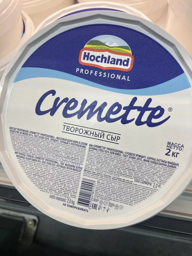 творожный сыр cremette 