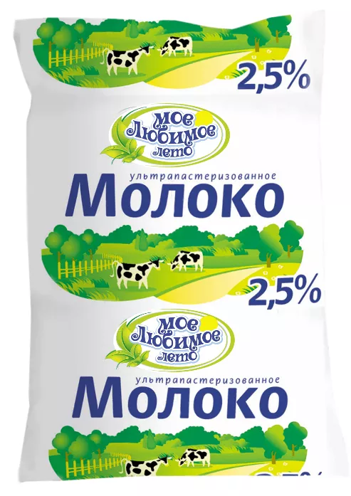 фотография продукта Молоко ультрапастеризованное, 2,5% (опт)