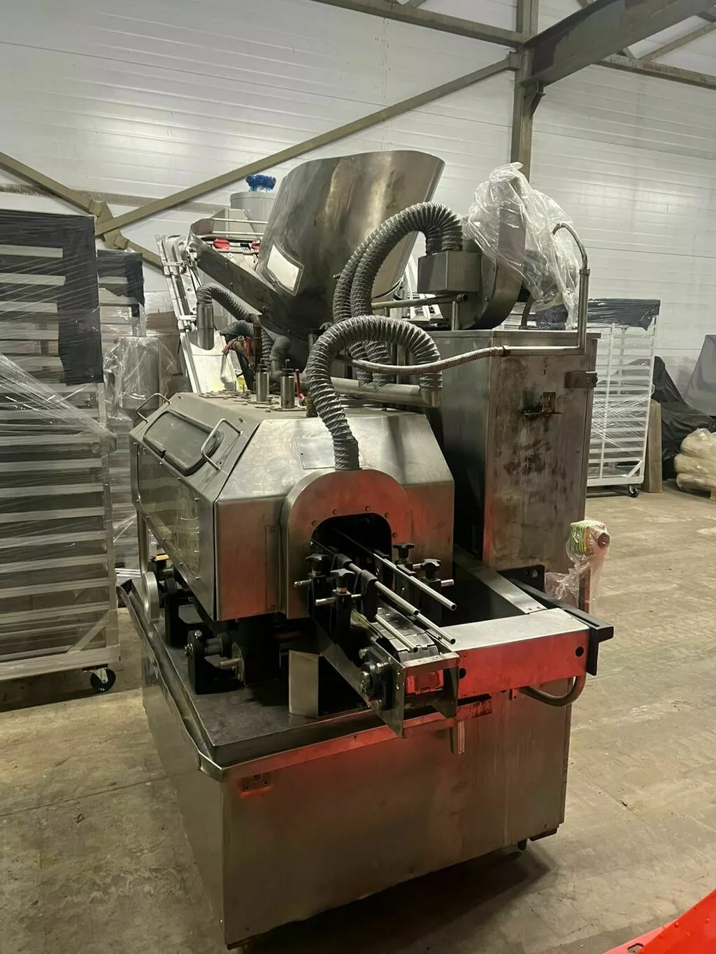 фотография продукта Б/у вакуум укупорочная машина twist-off 