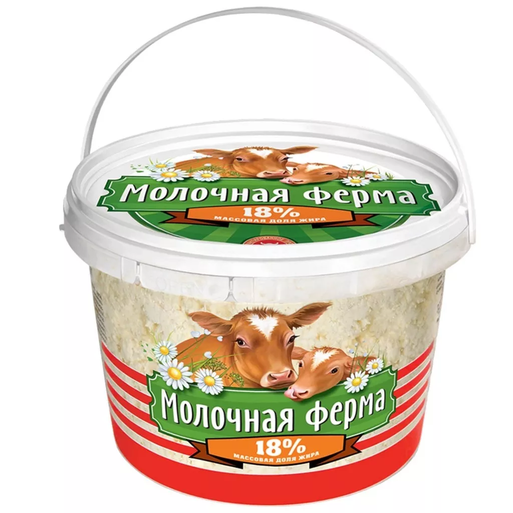 фотография продукта Творожный продукт «молочная ферма» 