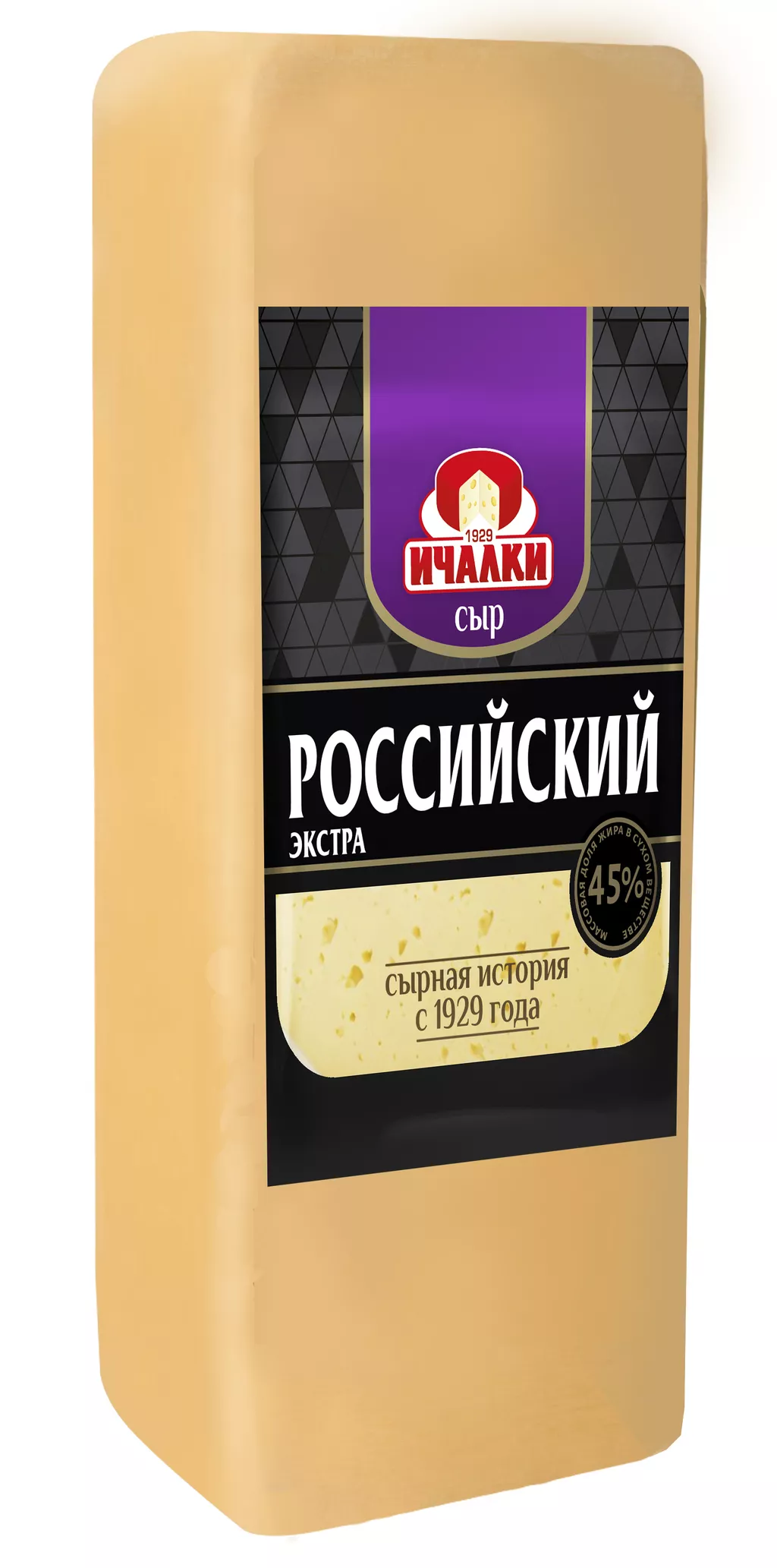 фотография продукта Сыр российский 45% тм ичалки